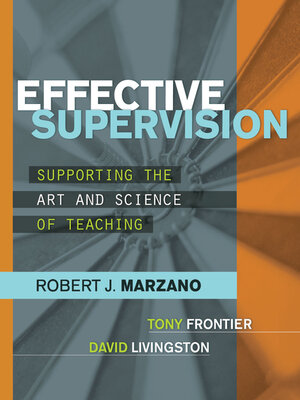 cover image of Effective Supervision